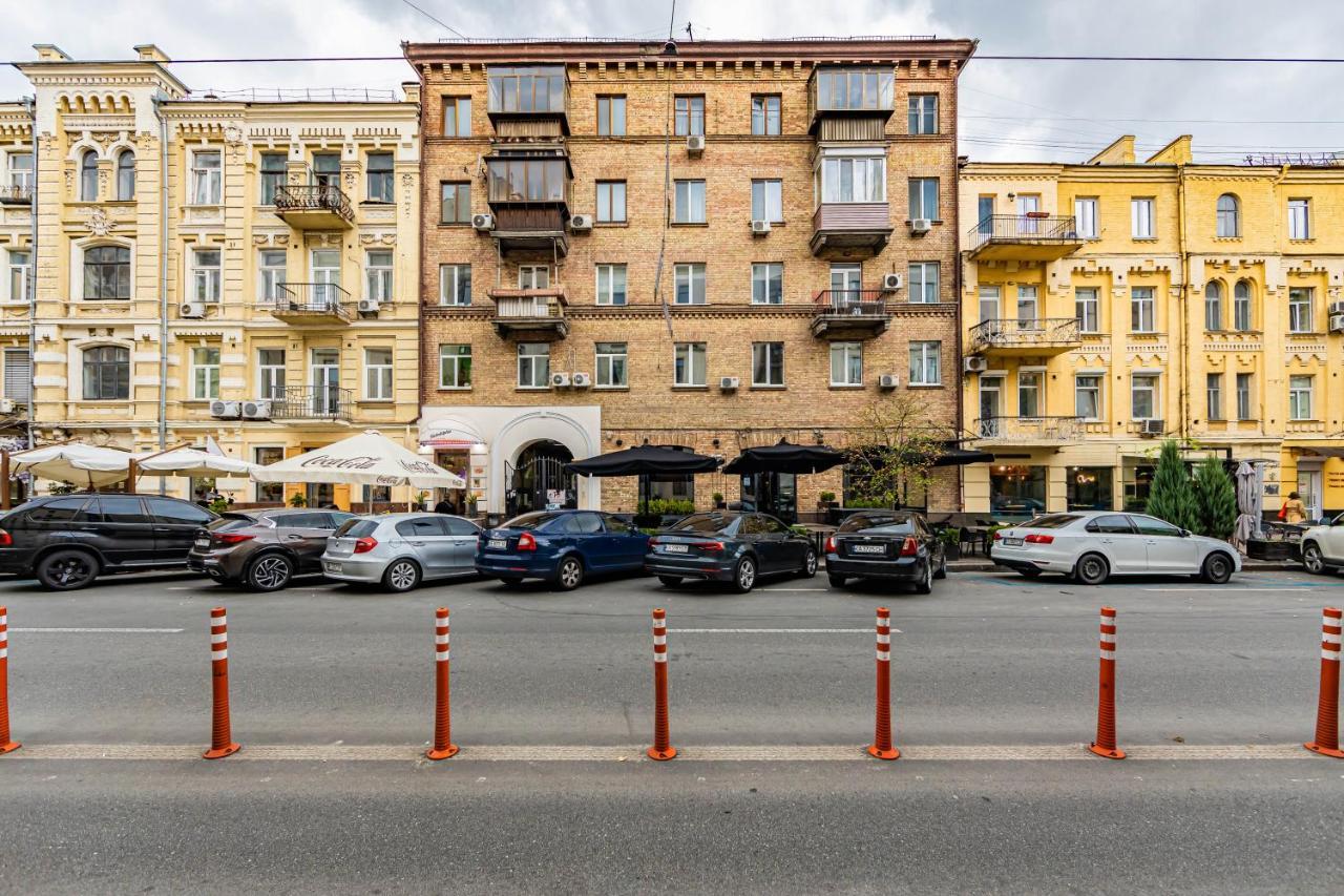 2К Квартира На Шота Руставелі, Бессарабка Kyjev Exteriér fotografie